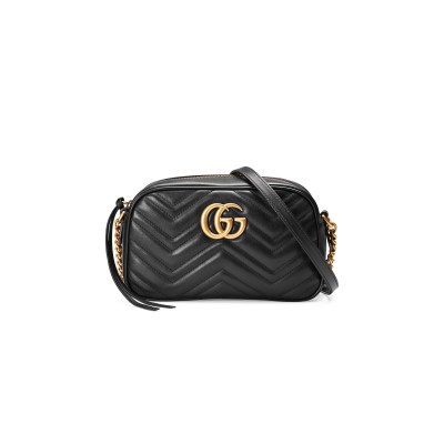 GUCCI GG MARMONT SMALL CAMERA BAG ‎‎447632 (24*13*7cm)